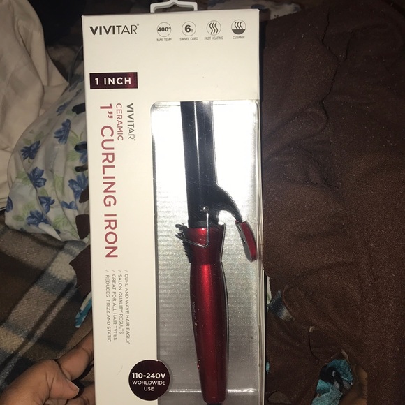 vivitar curling iron